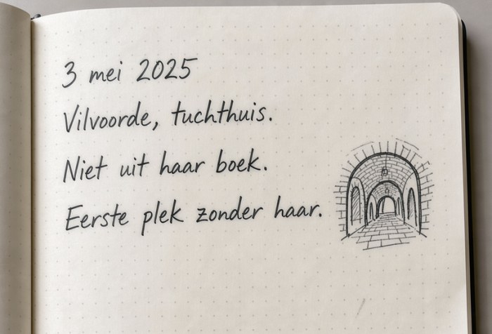 Uit Ottilies schrift, 3 mei 2025