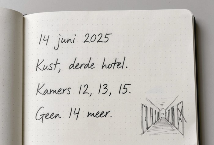 Uit Ottilies schrift, 14 juni 2025