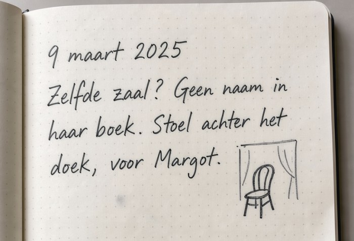 Uit Ottilies schrift, 9 maart 2025